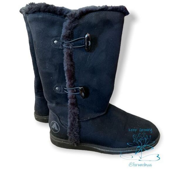 Black Airwalk Boots Size 5.5 - Picture 3 of 11